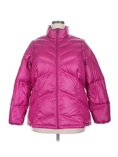 Pre-owned Coldwater Creek Snow Jacket In Pink