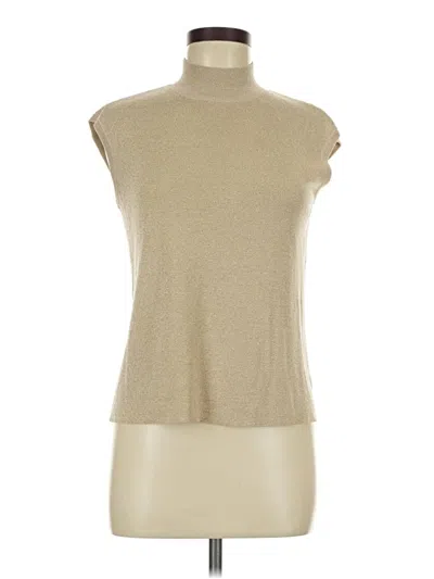 Pre-owned Coldwater Creek Sweater Vest In Brown