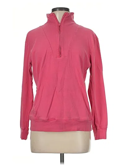 Pre-owned Coldwater Creek Sweatshirt In Pink