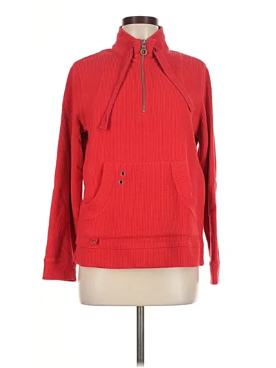 Pre-owned Coldwater Creek Sweatshirt In Red