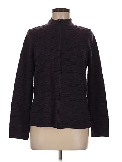 Pre-owned Coldwater Creek Track Jacket In Purple