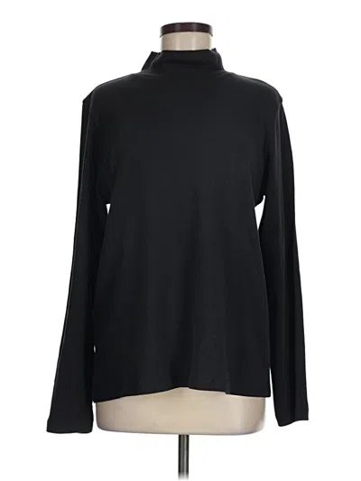 Pre-owned Coldwater Creek Turtleneck Sweater In Black