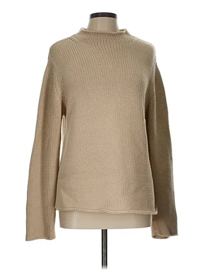 Pre-owned Coldwater Creek Turtleneck Sweater In Brown