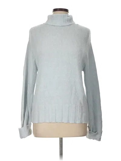 Pre-owned Coldwater Creek Turtleneck Sweater In Gray