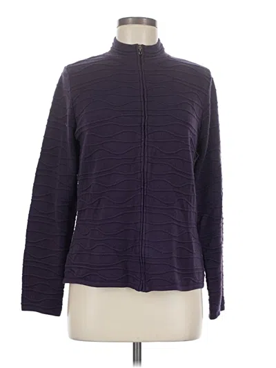 Pre-owned Coldwater Creek Turtleneck Sweater In Purple