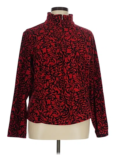 Pre-owned Coldwater Creek Turtleneck Sweater In Red