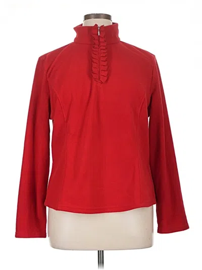 Pre-owned Coldwater Creek Turtleneck Sweater In Red