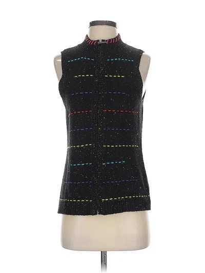 Pre-owned Coldwater Creek Vest In Black