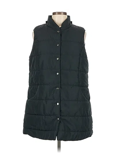 Pre-owned Coldwater Creek Vest In Black