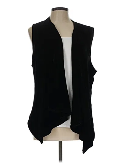 Pre-owned Coldwater Creek Vest In Black