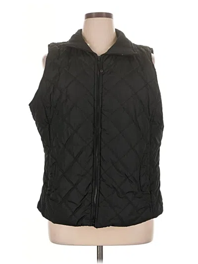 Pre-owned Coldwater Creek Vest In Black