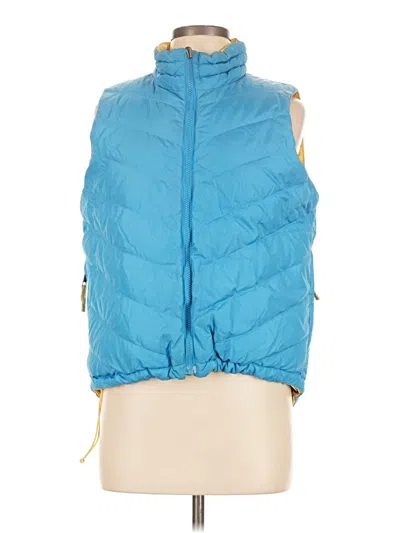 Pre-owned Coldwater Creek Vest In Blue
