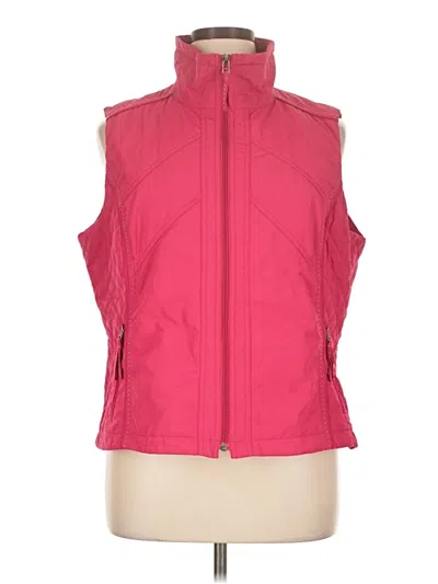 Pre-owned Coldwater Creek Vest In Pink