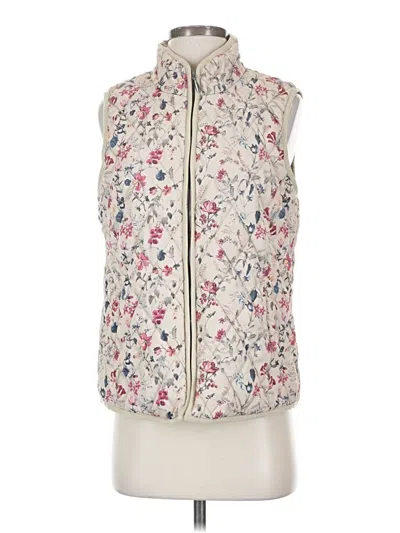 Pre-owned Coldwater Creek Vest In White