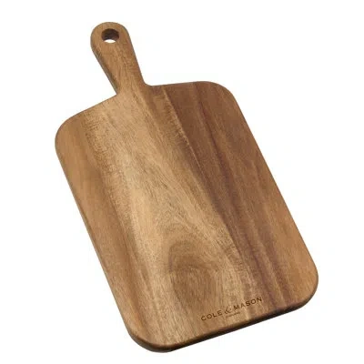 Cole & Mason Barkway Acacia Wood Cutting Board In Rustic Oak