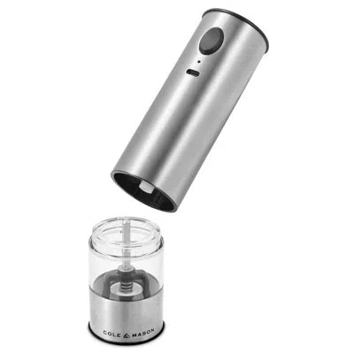 Cole & Mason Battersea Usb Electric Mill In Black