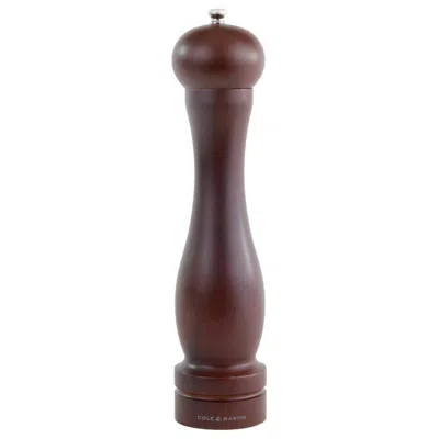 Cole & Mason Capstan Forest Pepper Mill -12 3/8" In Brown
