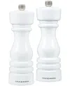 Cole & Mason Cole Mason London 7" Wooden Salt & Pepper Mill Gift Set In White