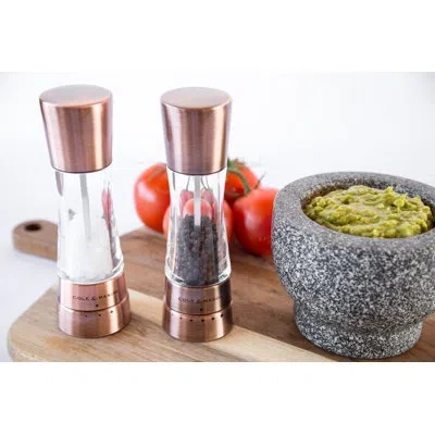Cole & Mason Derwent 2 Piece Salt And Pepper Mill Set, Copper In Multi