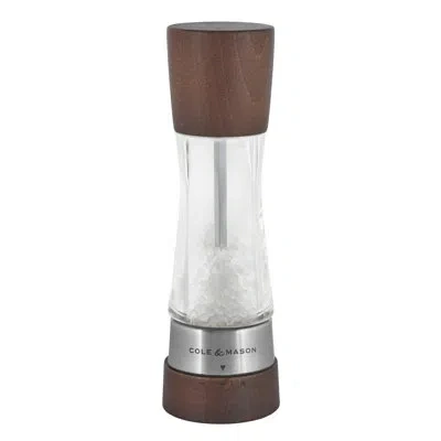 Cole & Mason Derwent Forest Wood Salt Grinder 7.5" In Brown