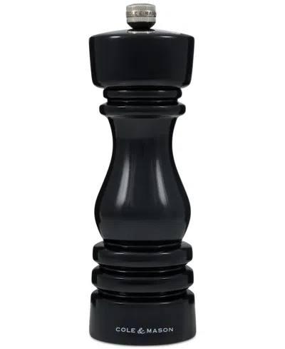 COLE & MASON LONDON CLASSIC BEECH WOOD 7" SALT MILL