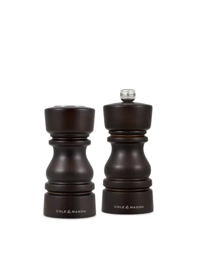 Cole & Mason London Salt And Pepper Mill Giftset In Brown