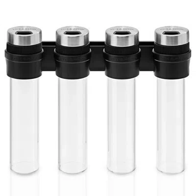 Cole & Mason Shadwell Slim-mount Spice Storage In Black