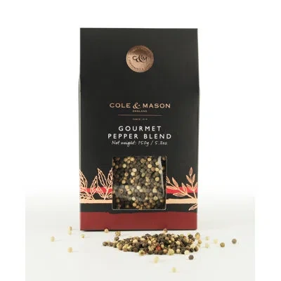 Cole & Mason Spice Jar In Peppercorns;black