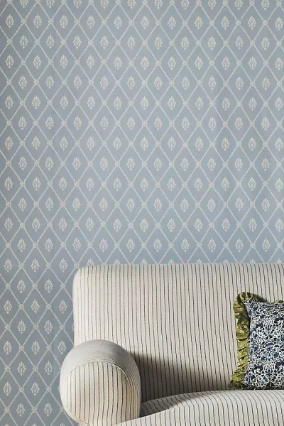 Cole & Son Alma Wallpaper In Blue