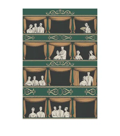 Cole & Son X Fornasetti Teatro Wallpaper Roll In Green
