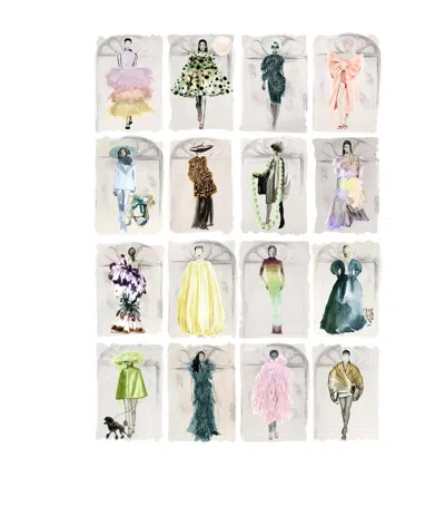 Cole & Son X Harrods Interior Design 175 Anniversary Edition Couture Carousel Window Wallpaper - Pas In Multi