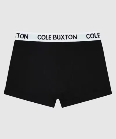 Cole Buxton 3 Pack Boxer Short In Black