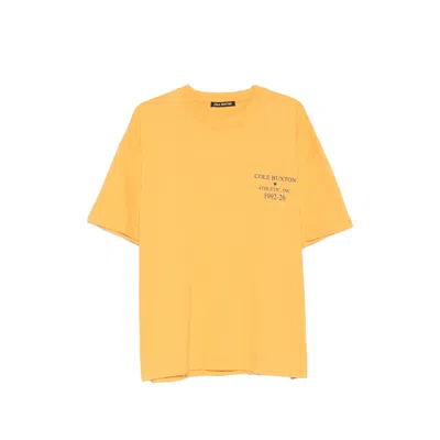 Cole Buxton Athletic Inc T-shirt In Yellow
