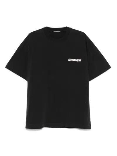 Cole Buxton Logo-print Cotton T-shirt In Black