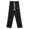 Cole Buxton Drawstring Trousers In Black