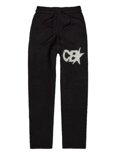 Cole Buxton Cb Star Drawstring Trousers In Black