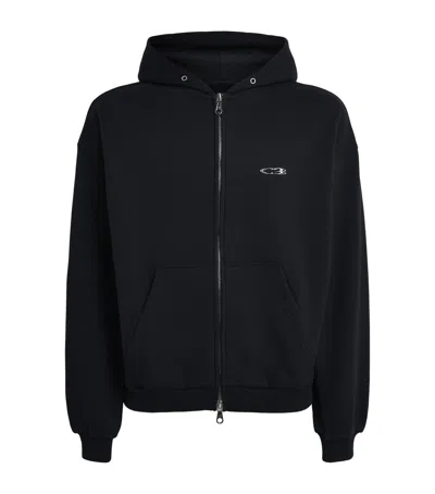 Cole Buxton Cotton Surf Hoodie In Navy