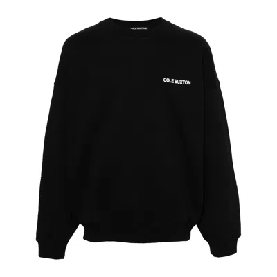 Cole Buxton Cotton Sweatshirts In Black