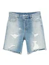 Cole Buxton Distressed Denim Shorts