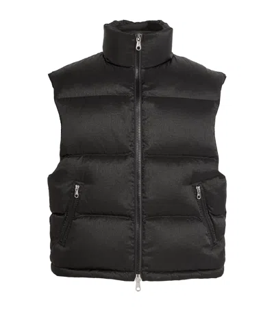 Cole Buxton Down-filled Gilet In Black