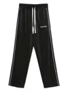 Cole Buxton Drawstring Trousers In Black