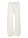 Cole Buxton Drawstring Trousers In White
