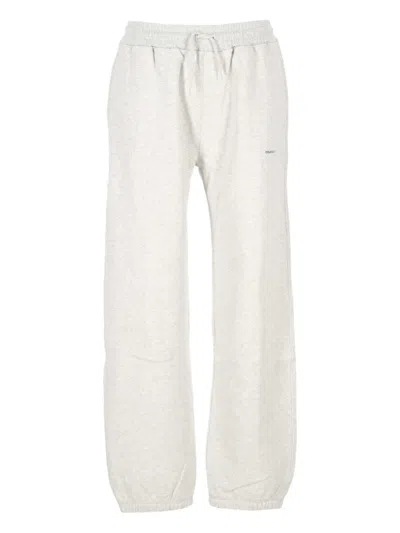 Cole Buxton Drawstring Trousers In White
