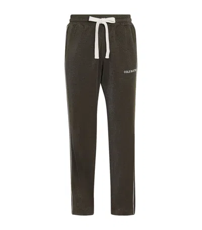 Cole Buxton Glitter Track Trousers In Gray