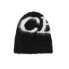Cole Buxton Mens Black Logo Super Alpaca-blend Beanie In Black