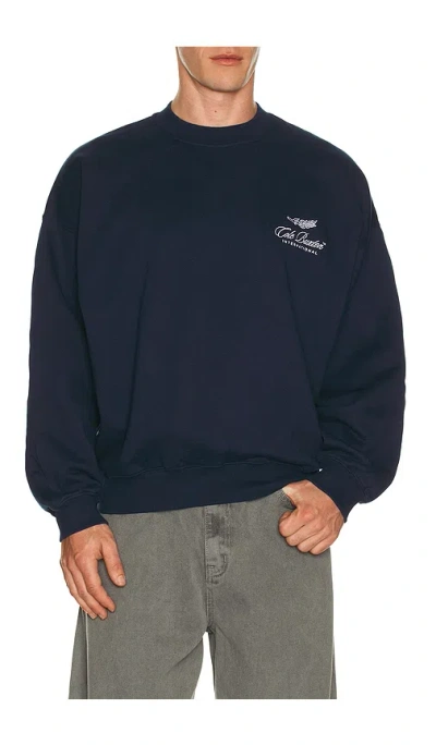 Cole Buxton International Sweatshirt In Blue