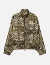 Cole Buxton Leopard Piped Track Jacket