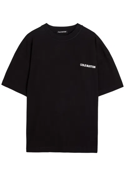 COLE BUXTON COLE BUXTON LOGO-PRINT COTTON T-SHIRT