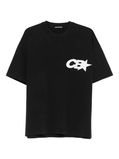 Cole Buxton Logo T-shirt In Black