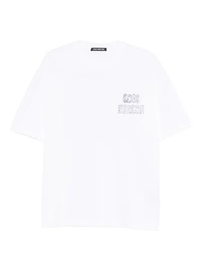 Cole Buxton Logo T-shirt In White